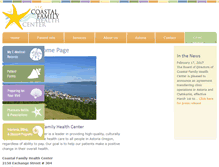 Tablet Screenshot of coastalfhc.org